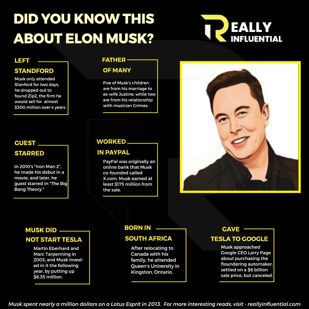 facts about elon musk