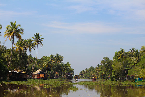 Alleppey, travel destinations for honeymoon couples